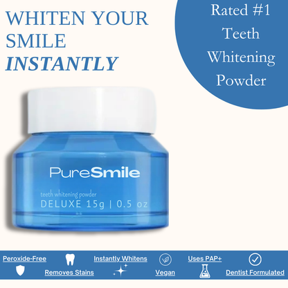 PureSmile™ Instant Teeth Whitening Powder